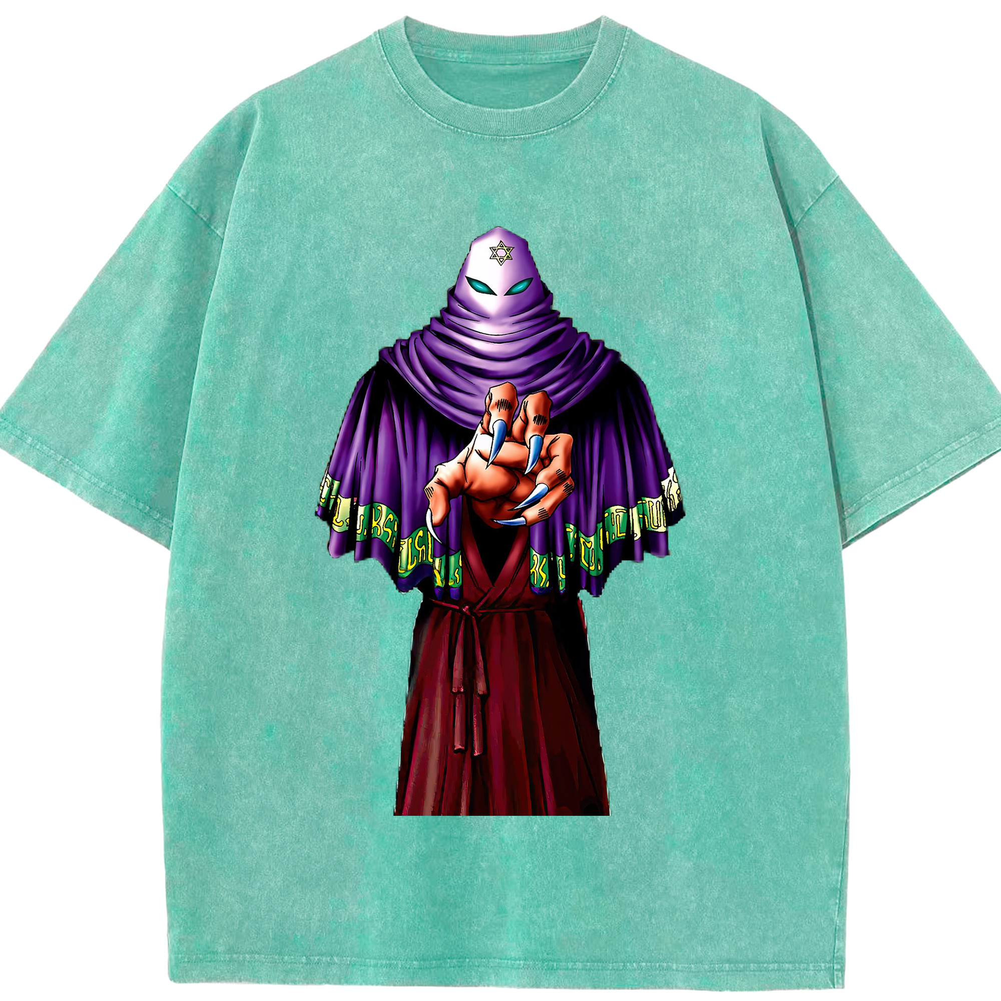 （画像用） 遊☆戯☆王 Yu-Gi-Oh! 綿100% ヴィンテージ風 半袖Tシャツ（フロントプリント）